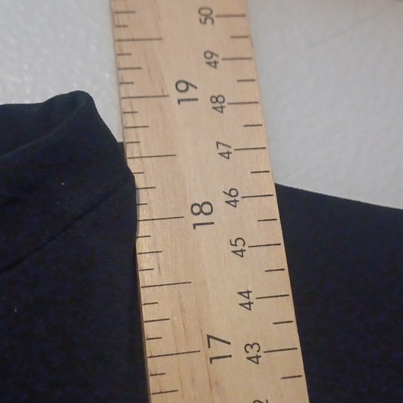 Joseph Ribkoff Black Ruched Buttoned Tunic Womens Size 10 Bikercore Matrix - Picture 6 of 7